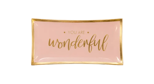Piattino decorativo Wonderfoul 21 x 10 cm