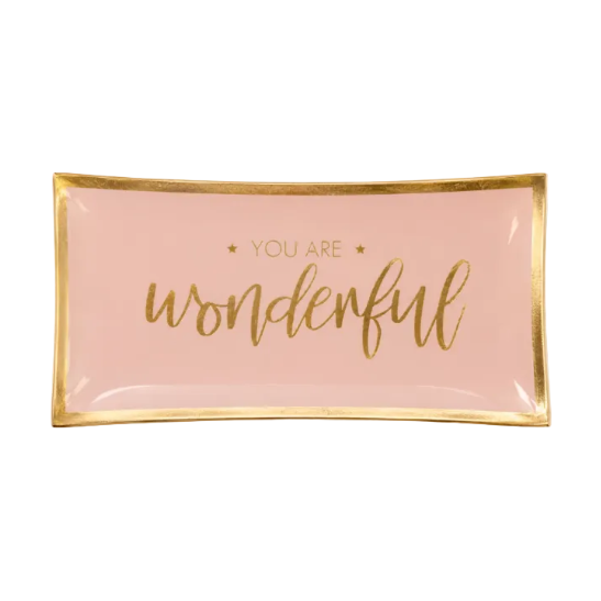 Piattino decorativo Wonderfoul 21 x 10 cm