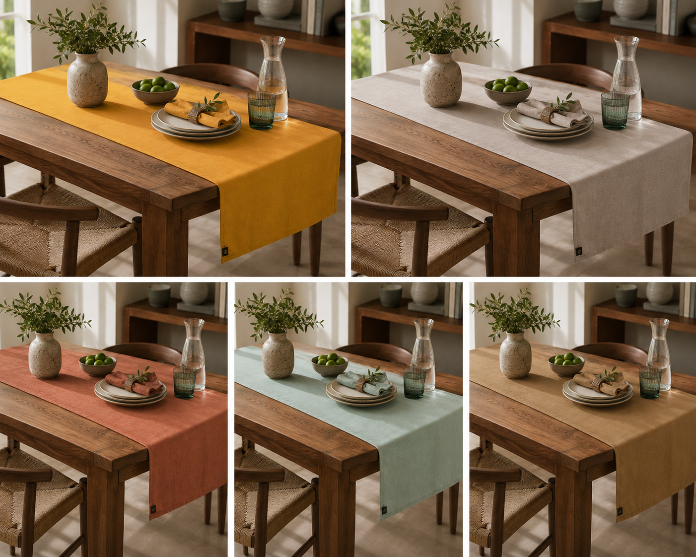 Runner da tavola Corte  48x160 cm