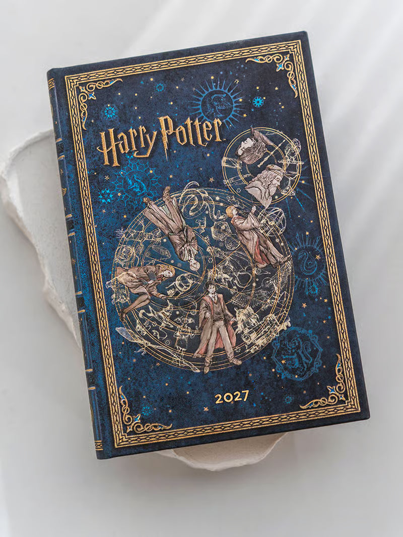 Agenda 12 Mesi 2027 Paperblanks Midi Verticale - Leggende di Hogwarts (Harry Potter)