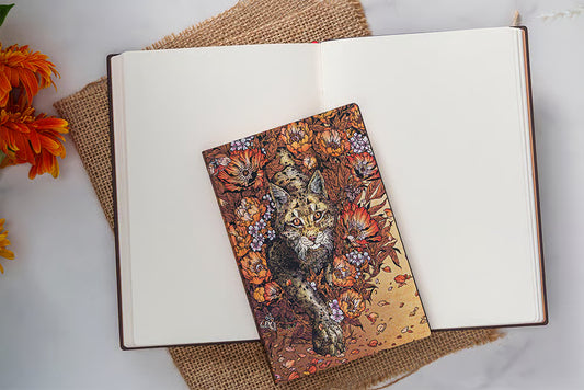 Agenda 12 Mesi 2027 Paperblanks Midi Flexi Settimanale - Lince Maestosa