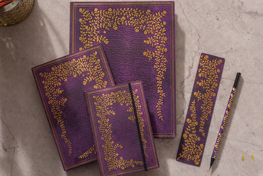 Agenda 12 Mesi 2027 Paperblanks Midi Verticale - La Rosa di New York