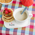 Carica l'immagine nel visualizzatore della galleria, Piatto per Tazza Colazione Happy
