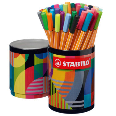 STABILO point 88 Arty barattolo con 45 fineliner multicolore