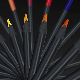 Matite colorate Black Edition Faber-Castell 36 colori