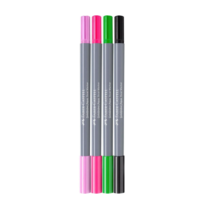 Goldfaber Aqua Dual Marker Flamingo 4 pezzi
