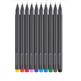 Carica l'immagine nel visualizzatore della galleria, Grip Finepen Faber-Castell 10 colori
