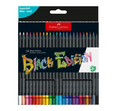 Carica l'immagine nel visualizzatore della galleria, Matite colorate Black Edition Faber-Castell 24 colori
