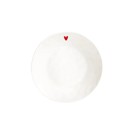 Set 2 piatti fondi Cuore Simple Day