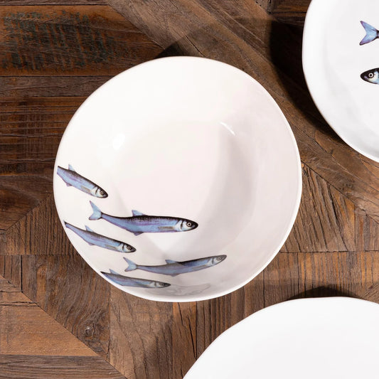 Set 2 piatti fondi Sardine Simple Day