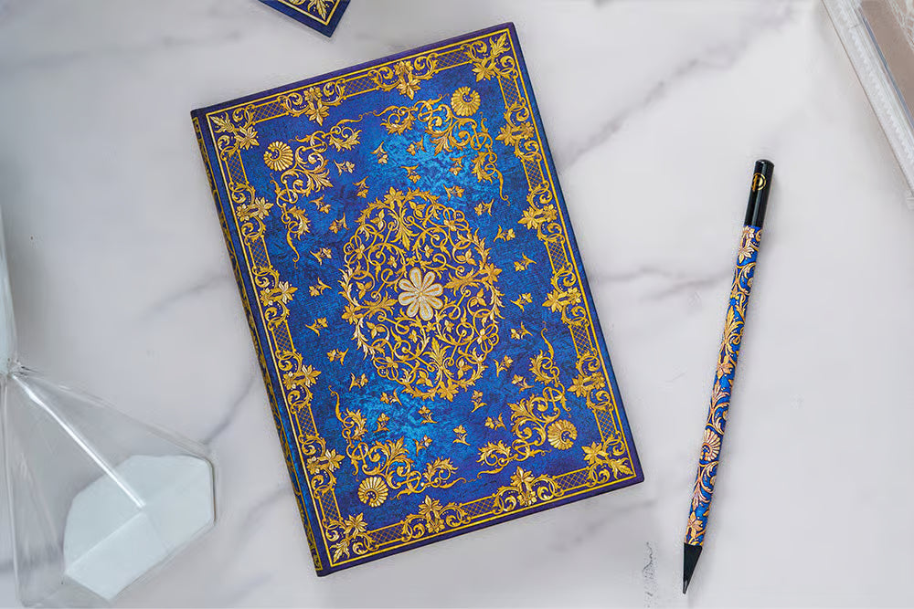 Agenda 2027 Paperblanks 12 Mesi Mini Settimanale Orizzontale - Cielo di Seta