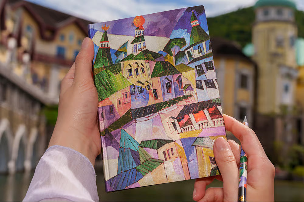 Agenda 12 Mesi 2027 Paperblanks Maxi Flexi Settimanale - San Pietroburgo (Paesaggi Urbani di Lentulov)