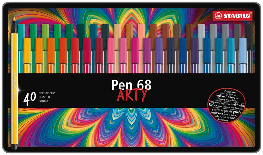 Pennarelli Stabilo Pen 68 40 colori