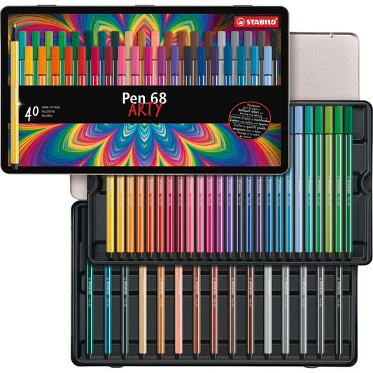 Pennarelli Stabilo Pen 68 40 colori