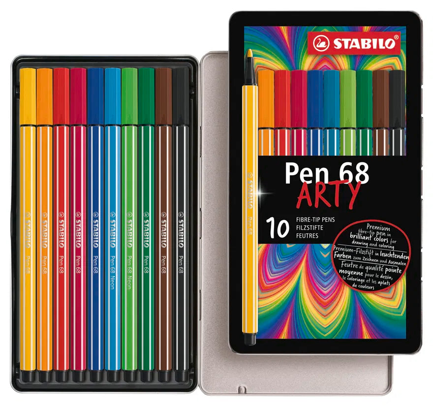Pennarelli Stabilo Pen 68 10 colori