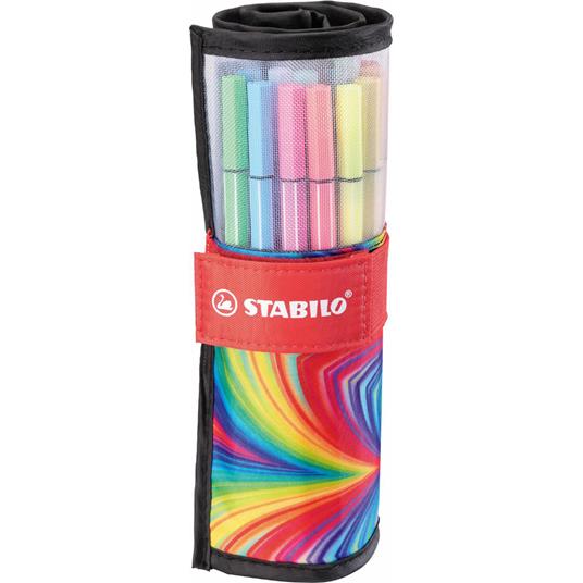 STABILO Pen 68 Arty Rollerset da 25 pennarelli colorati 4006381566964