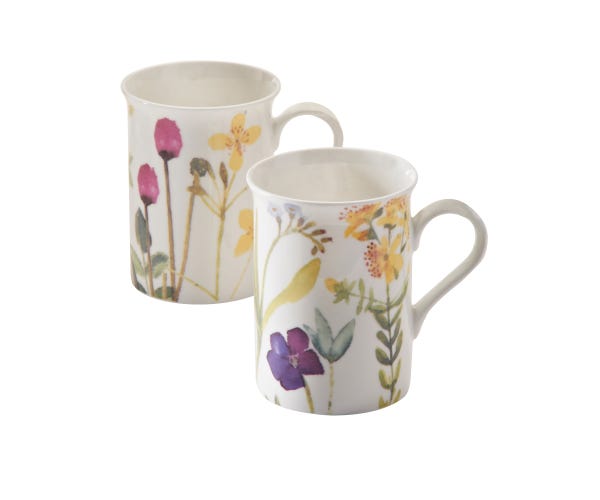 Tazza Bloom assortita in porcellana fine 300 ml – Price & Kensington