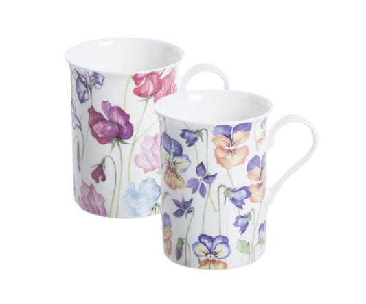 Tazza Viola & Sweetpea assortita in porcellana fine 310 ml – Price & Kensington