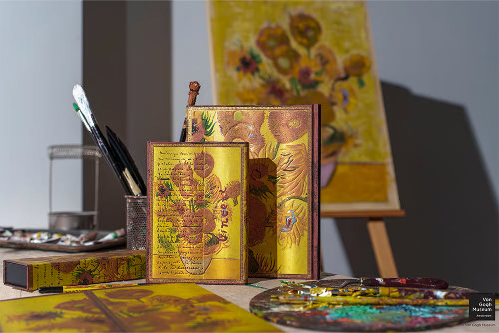 Agenda 12 Mesi 2027 Paperblanks Ultra Settimanale - Van Gogh, Girasoli