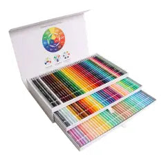 Valigetta Maxi 108 Colori Pastelli a matita Tinta Unita Colori classici fluo pastello