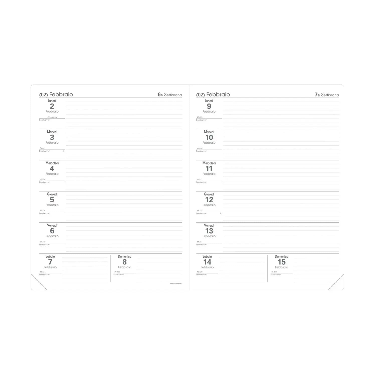 Agenda del Professore 2026-2027 Quo Vadis Impala - Blu (Formato 21x27 cm)