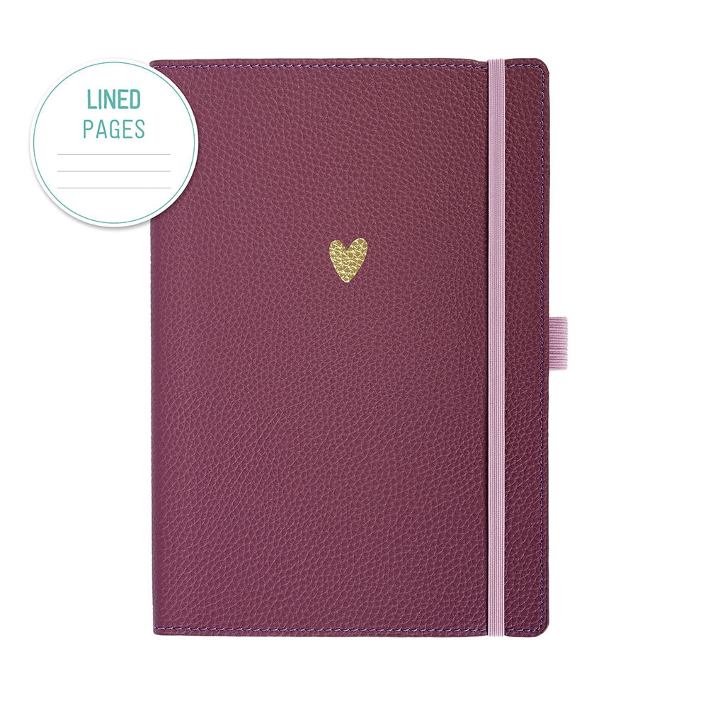MAJOIE Notebook A5 Golden Heart Berry ARTEBENE