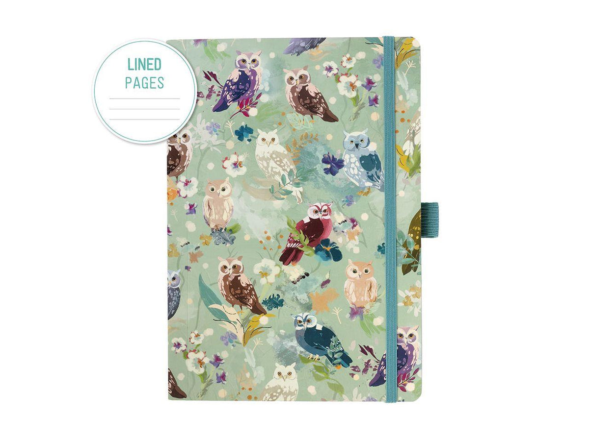 Artebene notebook Gufi a righe