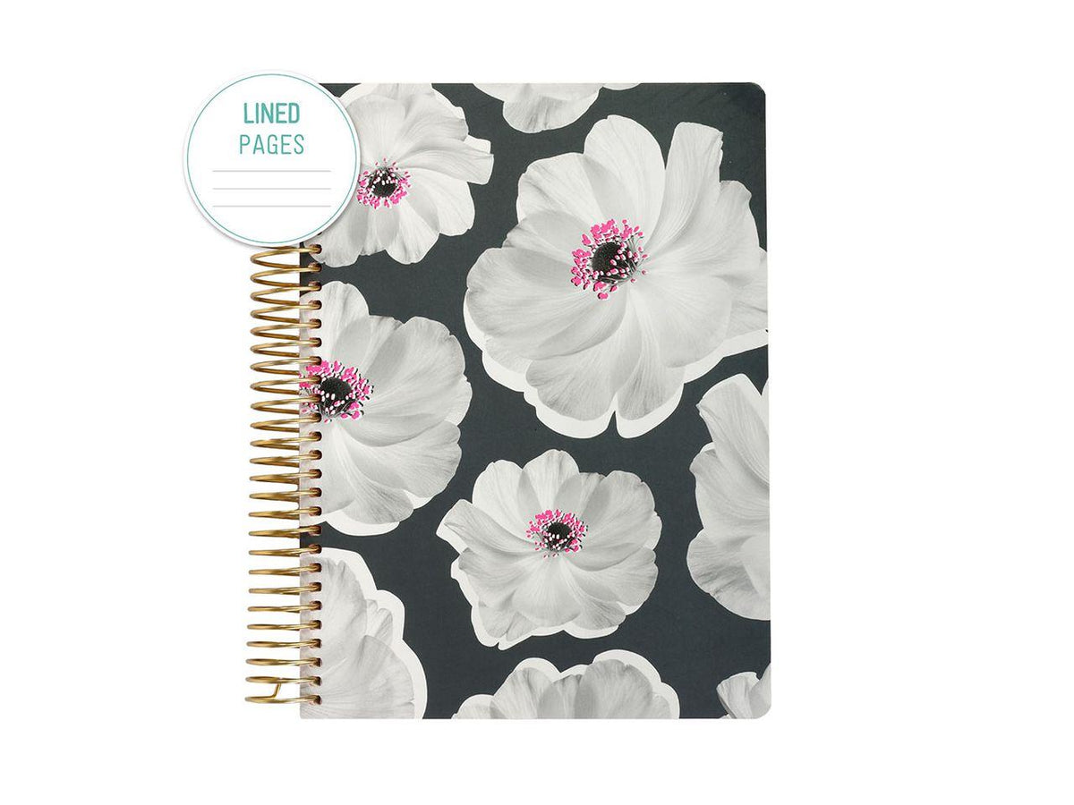 Artebene notebook spiralato floreale 15x21 cm