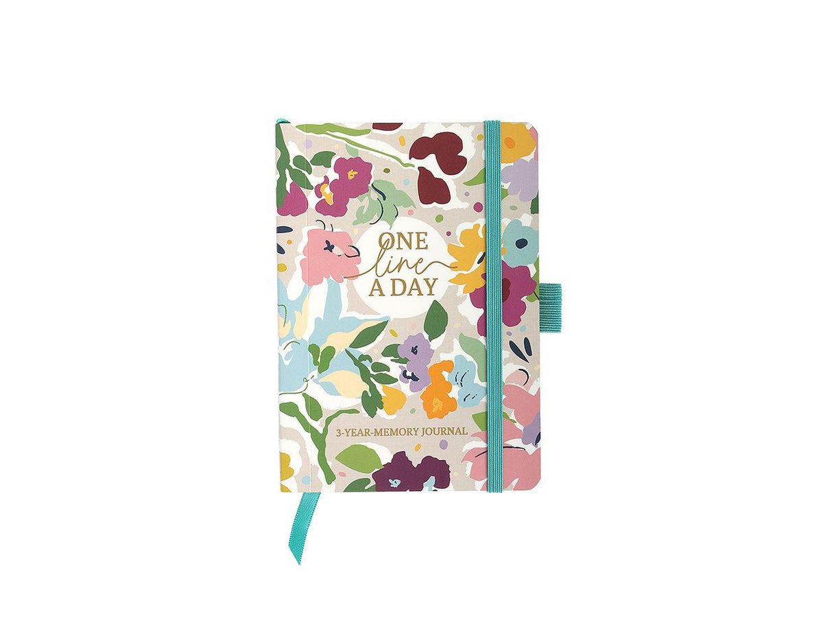 Artebene diario One Line a Day floreale multicolore