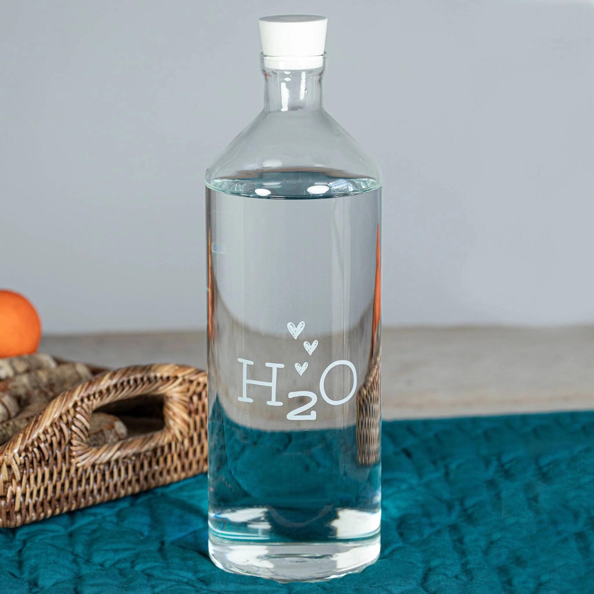 Bottiglia in vetro H2O Simple Day
