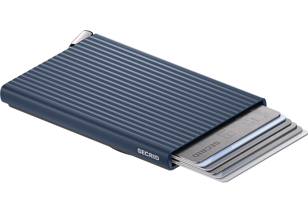 Secrid Premium Cardprotector+ Fluted for MagSafe Navy dettaglio