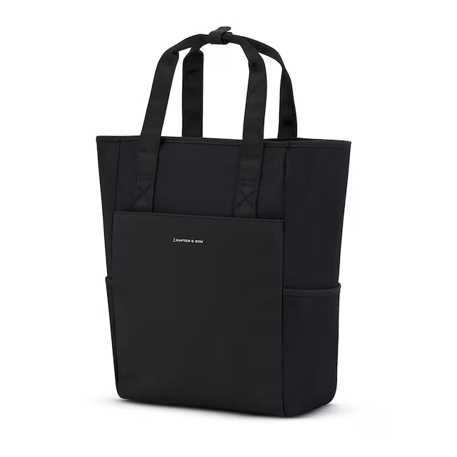 Zaino Lindby All Black – Stile roll-top flessibile e dinamico