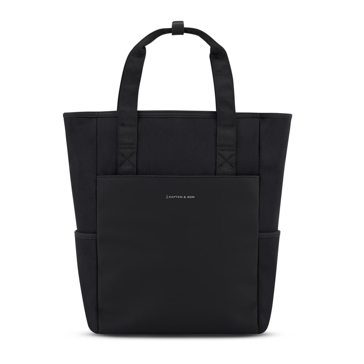 Zaino Lindby All Black – Stile roll-top flessibile e dinamico