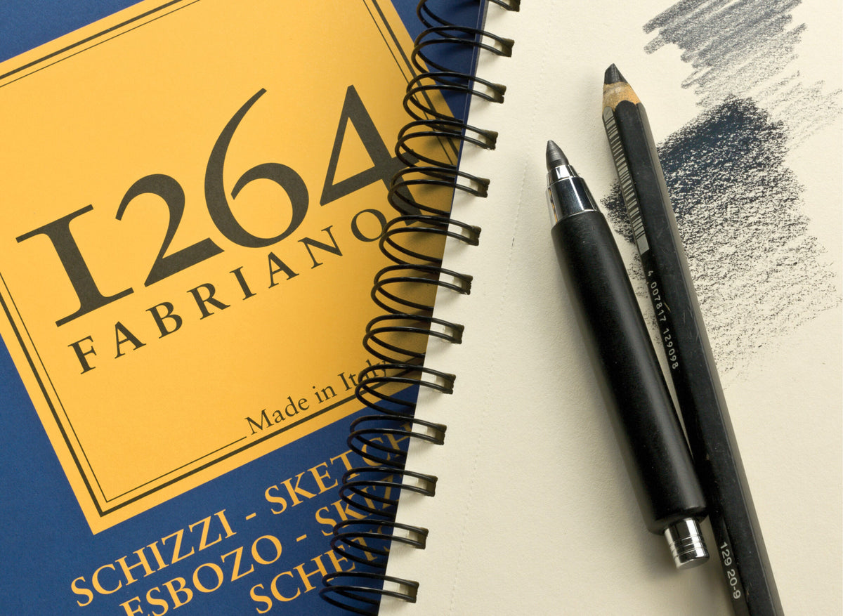 Fabriano 1264 Schizzi - dettaglio carta e utilizzo