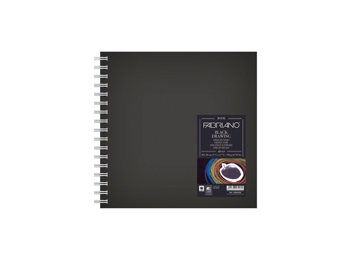 Fabriano Black Drawing Book - dettaglio prodotto