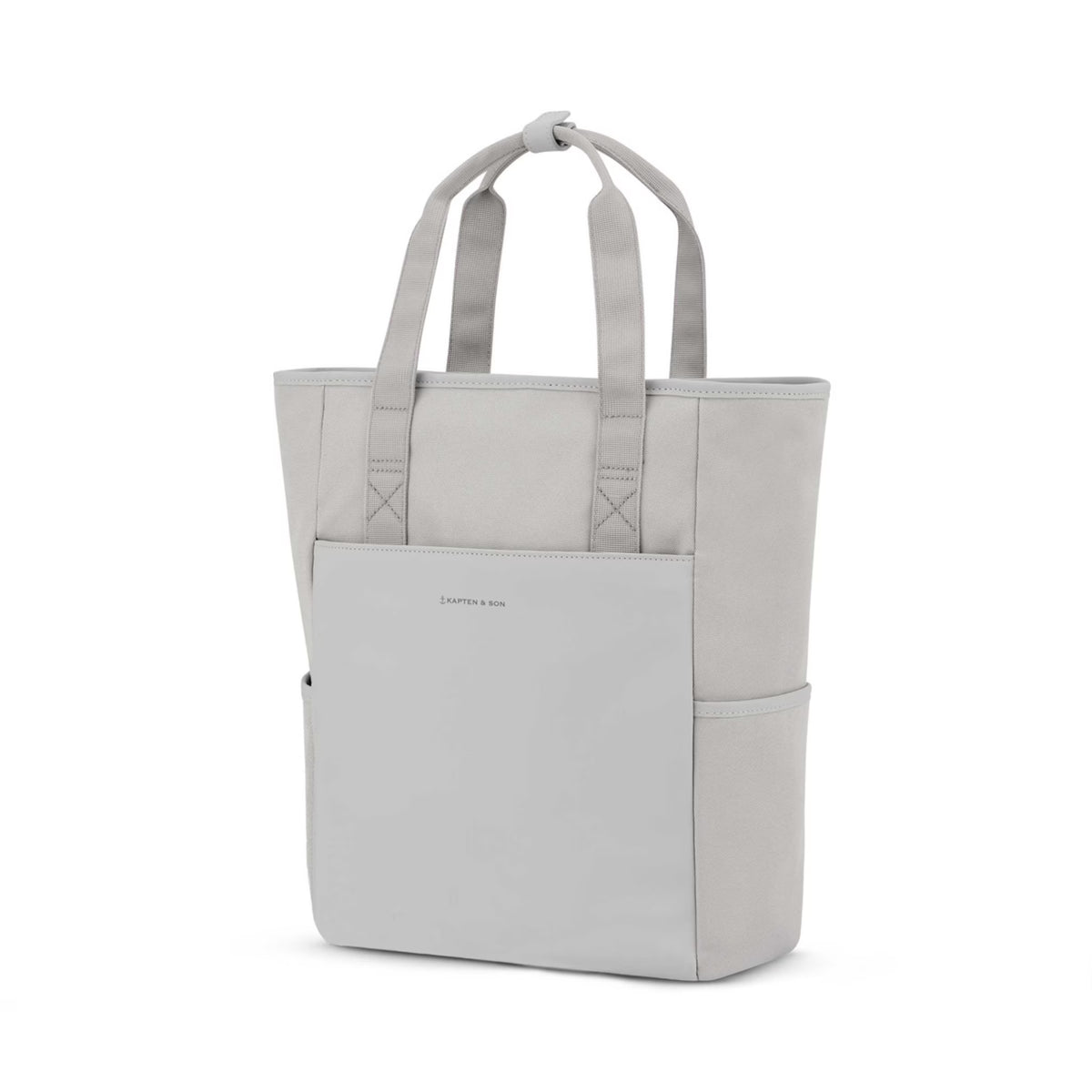 Zaino Lindby Greige – Stile roll-top flessibile e dinamico