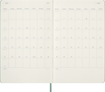 Carica l'immagine nel visualizzatore della galleria, Moleskine Agenda 18 Mesi Settimanale Notebook - Large, Verde Salvia, Copertina rigida, 2027
