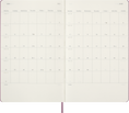 Carica l'immagine nel visualizzatore della galleria, Agenda Moleskine 2027 Giornaliera Large Rosa Majestic Copertina Rigida
