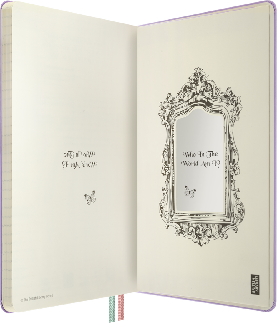 Moleskine Agenda 18 Mesi Alice in Wonderland - Large, Copertina rigida, 2027