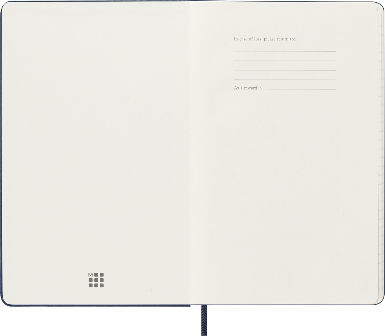 Moleskine Agenda 18 Mesi Settimanale Notebook - Large, Blu Zaffiro, Copertina rigida, 2027