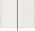 Carica l'immagine nel visualizzatore della galleria, Moleskine Agenda 18 Mesi Settimanale Notebook - Large, Nero, Copertina morbida, 2027
