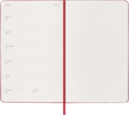 Carica l'immagine nel visualizzatore della galleria, Moleskine Agenda 18 Mesi Settimanale Notebook - Large, Rosso Scarlatto, Copertina rigida, 2027
