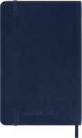 Carica l'immagine nel visualizzatore della galleria, Moleskine Agenda 18 Mesi Settimanale Notebook - Pocket, Blu Zaffiro, Copertina rigida, 2027
