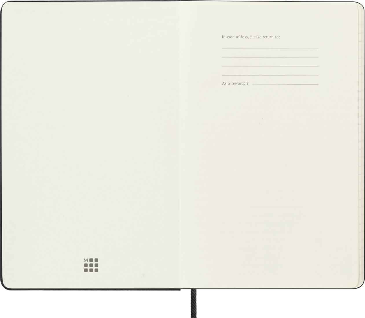 Moleskine Agenda 18 Mesi Settimanale Orizzontale - Large, Nero, Copertina rigida, 2027
