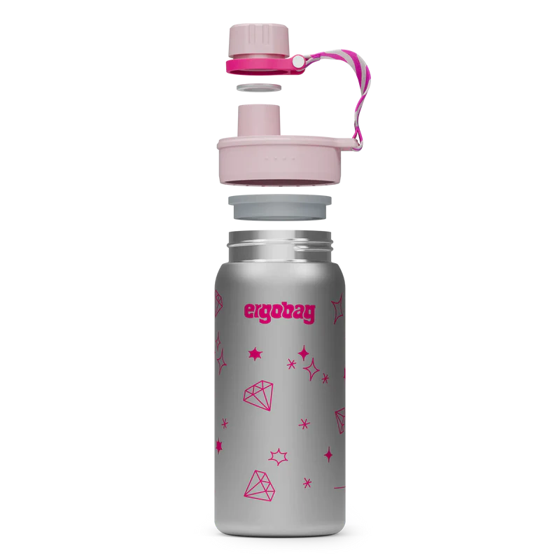Borraccia in acciaio Ergobag Glittery