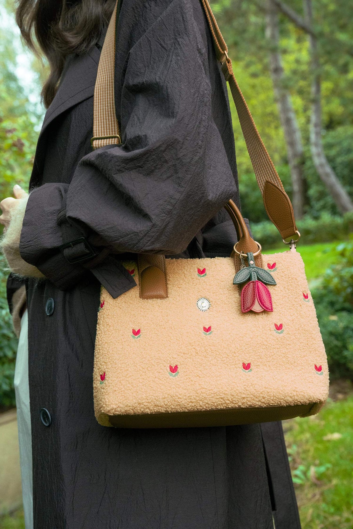 Tulip Ornament Pink 4x1x9cm