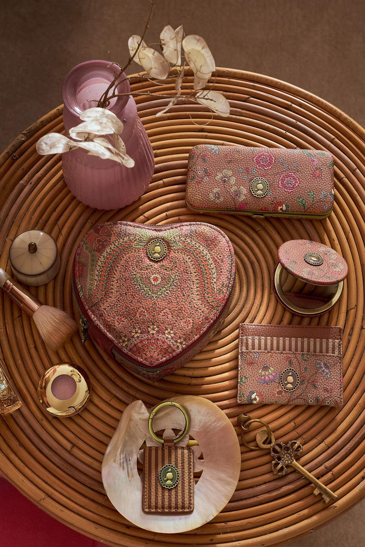 Portagioie Carmel Jewellery Box Jabali Red