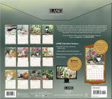 Calendario da Parete LANG "Cats in the Country" 2027 – Illustrazioni di Susan Bourdet
