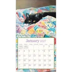 Calendario da Parete LANG "Cats in the Country" 2027 – Illustrazioni di Susan Bourdet