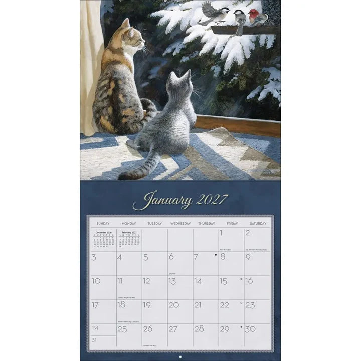 Calendario dell'amore per i gatti 2027